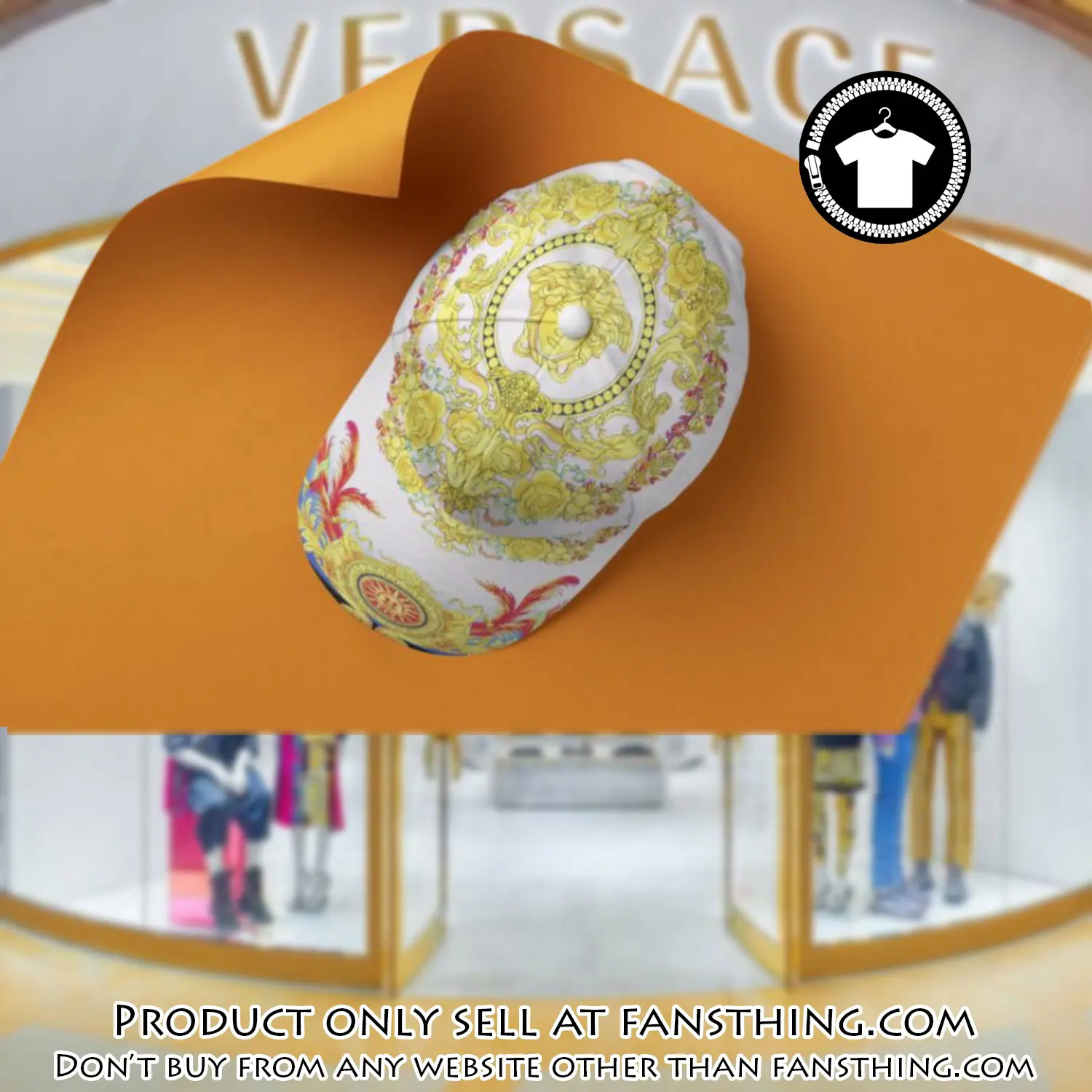 Versace luxury cap print 3d trending cap ctc1132 fst5057586